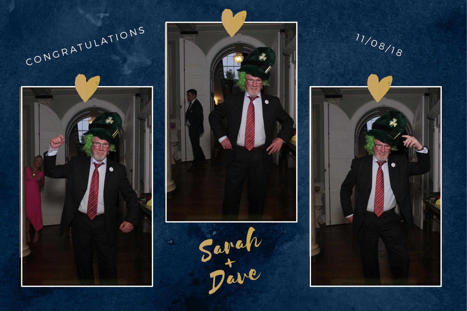 Sarah & Dave's Wedding | View more photos from the event at gallery.myphotoboothexperience.co.uk/u/MyPhotoBoothExperienceLtd/Sarah-Daves-Wedding